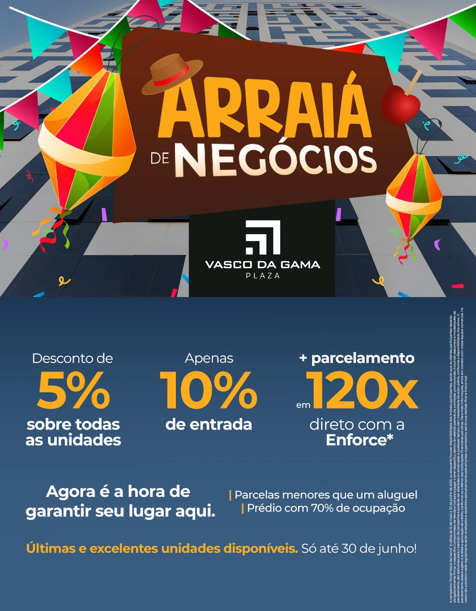 Ilustração do Arraiá